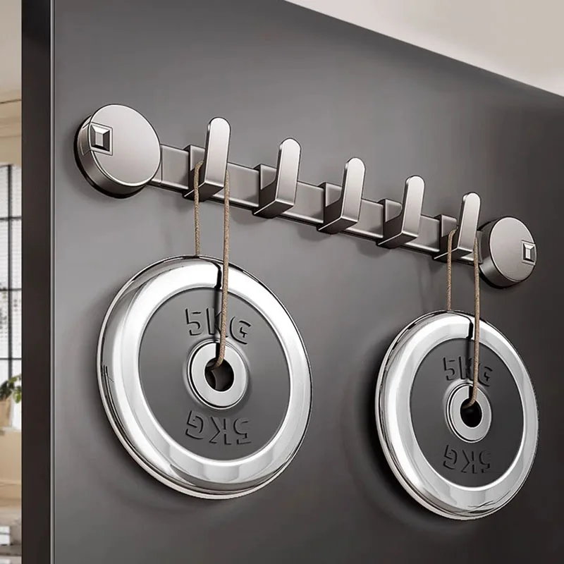Hooks Over Door Home Organizer Rack Clothes Coat Hat Towel Hanger Bathroom Accessories Door Hang Sucker Mounting