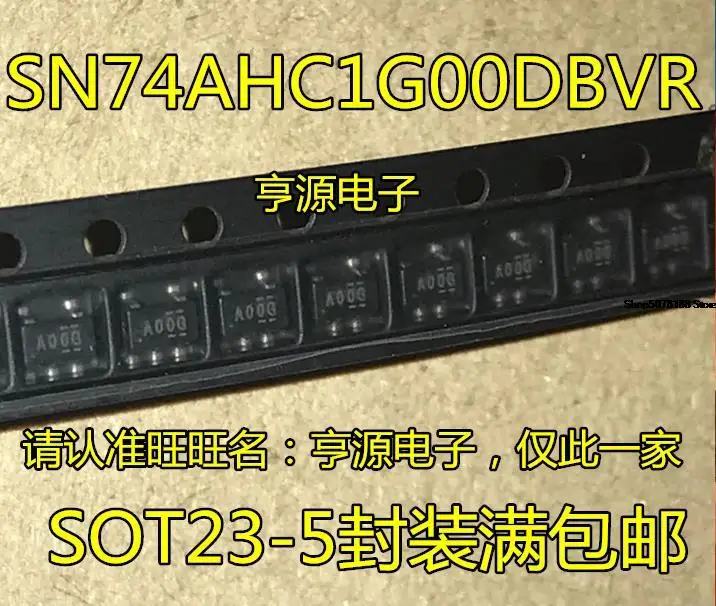 

10 шт. SN74AHC1G00 SN74AHC1G00DBVR A00 SOT23-5