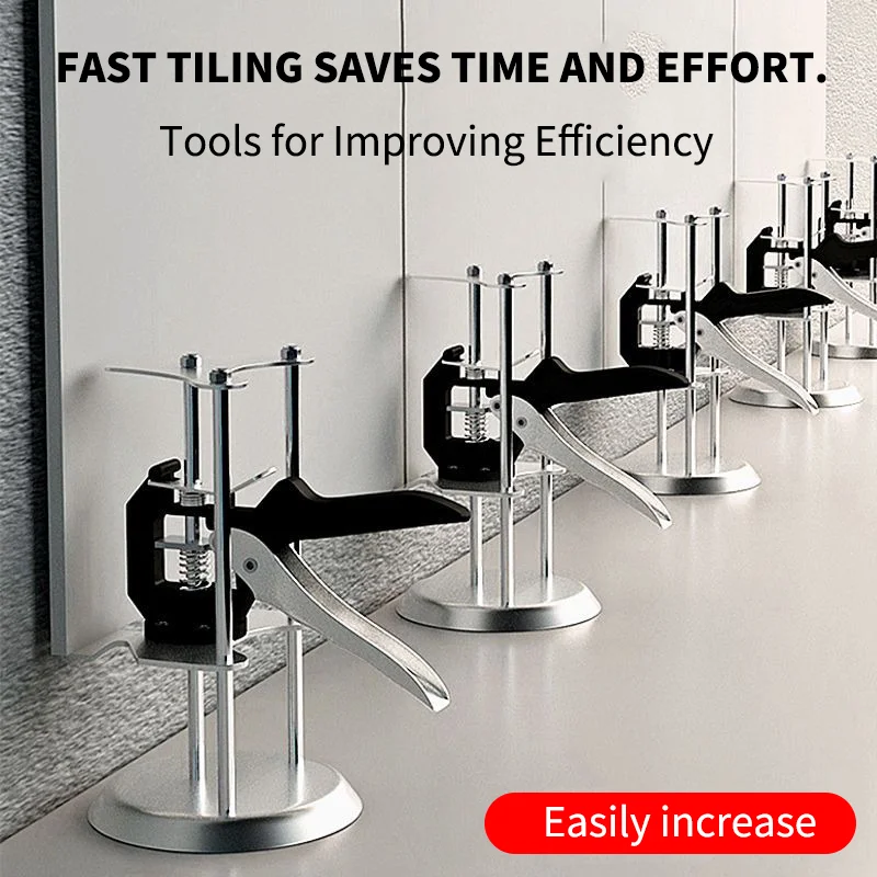 Tile Height Regulator Jack-up Device One-column Tile Elevation Locator Crowbar Tools