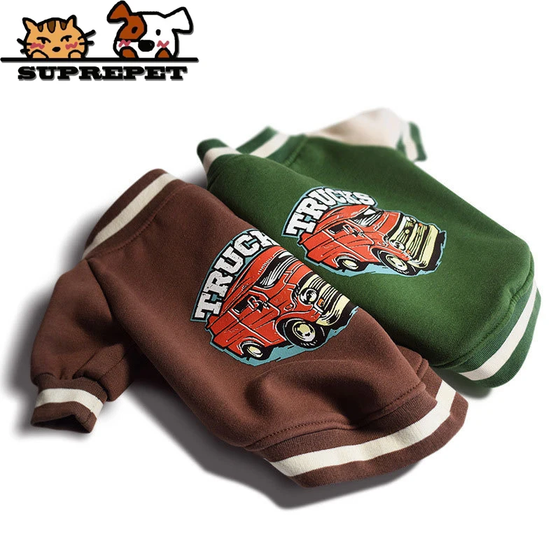 Suprepet Printed Cotton Clothes Adjustable Clothing Comfortable For