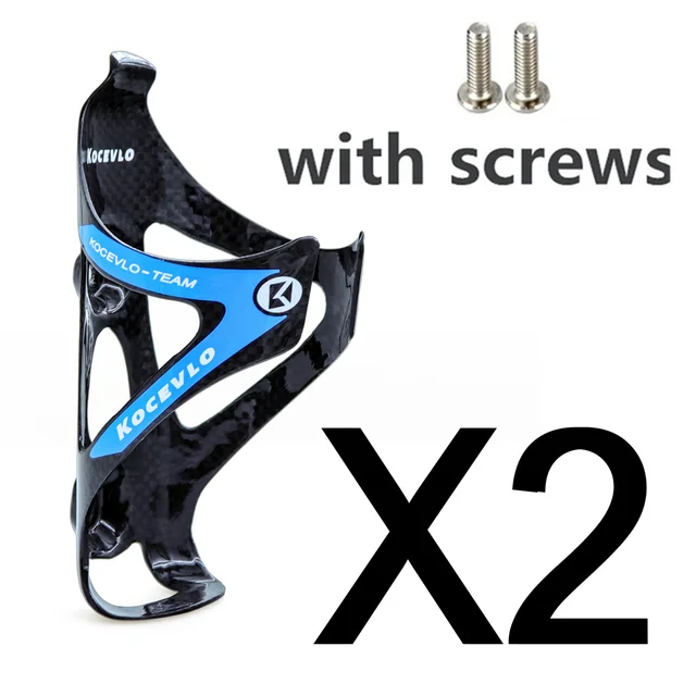 2 PCS Hot Sale Full Carbon Fibre Road Bike Water Bottle Cage Bottle Holder Bicycle Accessories Ultra Light Cycle Equipment 6