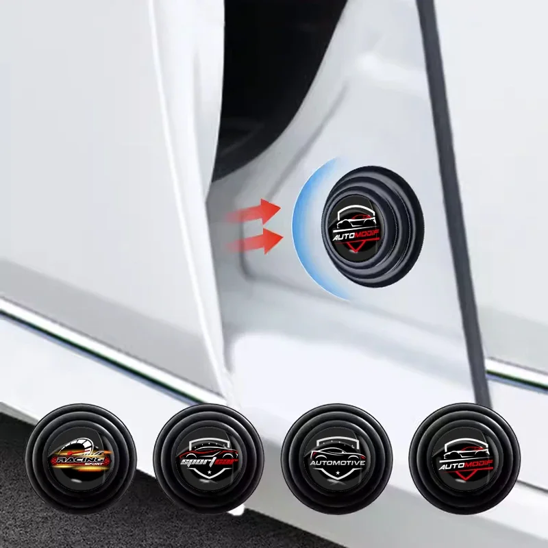 

Car Door Pads Shock-Absorbing and Silent Mat Anti-collision Silicone Car Door Protector Stickers Buffer Gasket Auto Accessory