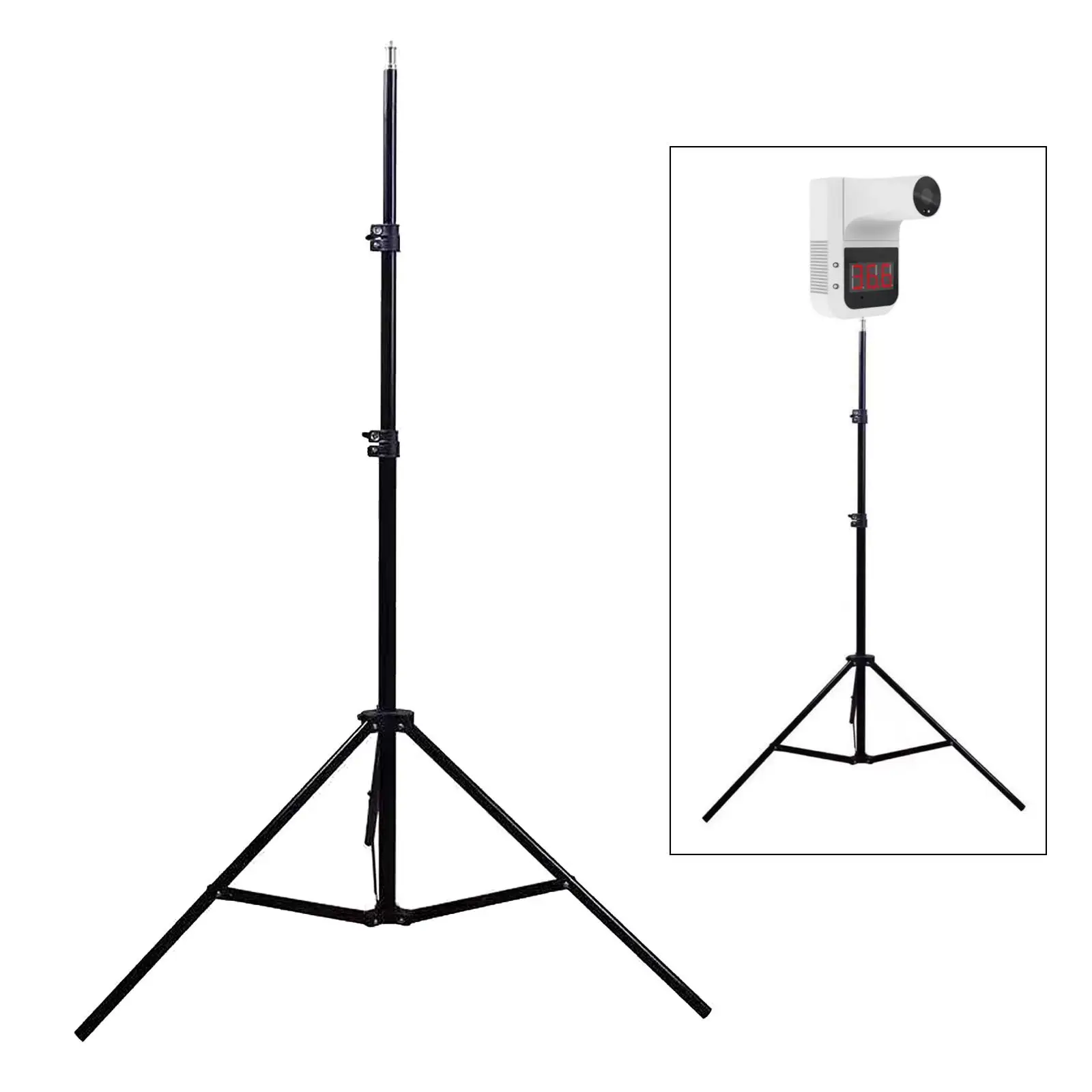 Aluminum Light Photography Tripod Stand umbrella bracket for Backgrounds