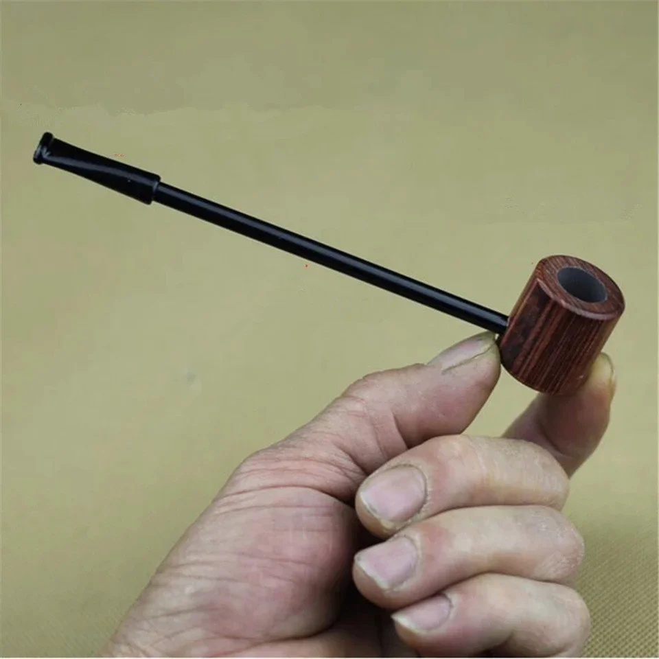 

2024 New Ebony Portable Vanilla Pipe Grinding Machine Cigarette Gift