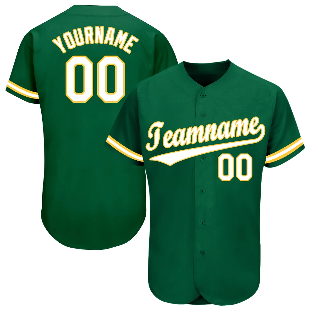 Baseball Shirt Printing Top Quality Short Sleeve Baseball Jersey Softball Jersey Game Training Shirt for Men/Women/Kids