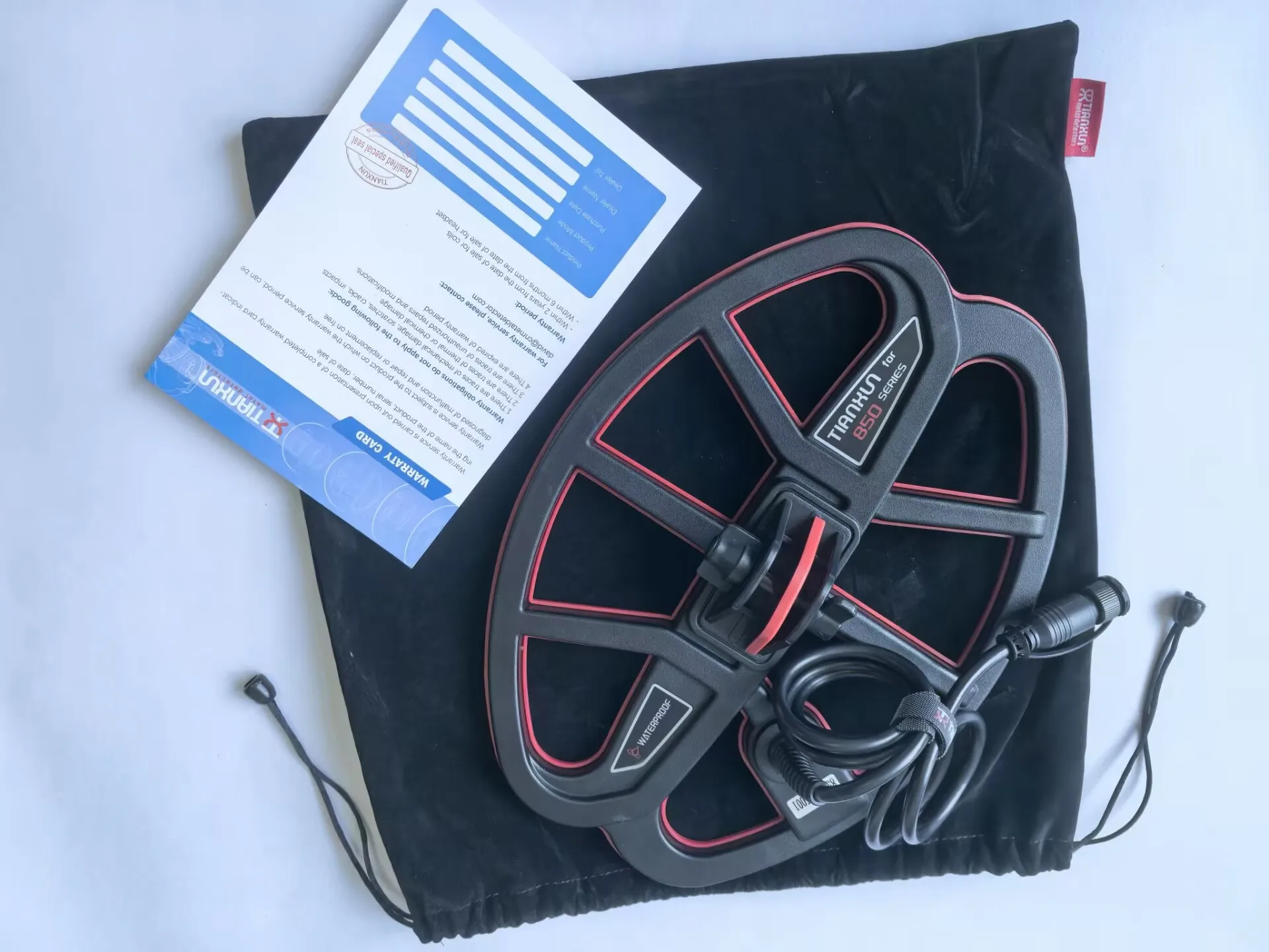 TX-850 金属・ゴールド探知機 深さ2.5m ピンポイント スキャン可能