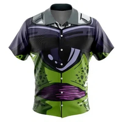 Eevee Face Pokemon Button Up Hawaiian ShirtMen's Japanese Casual Shirt Summer Parent-child Wear 4