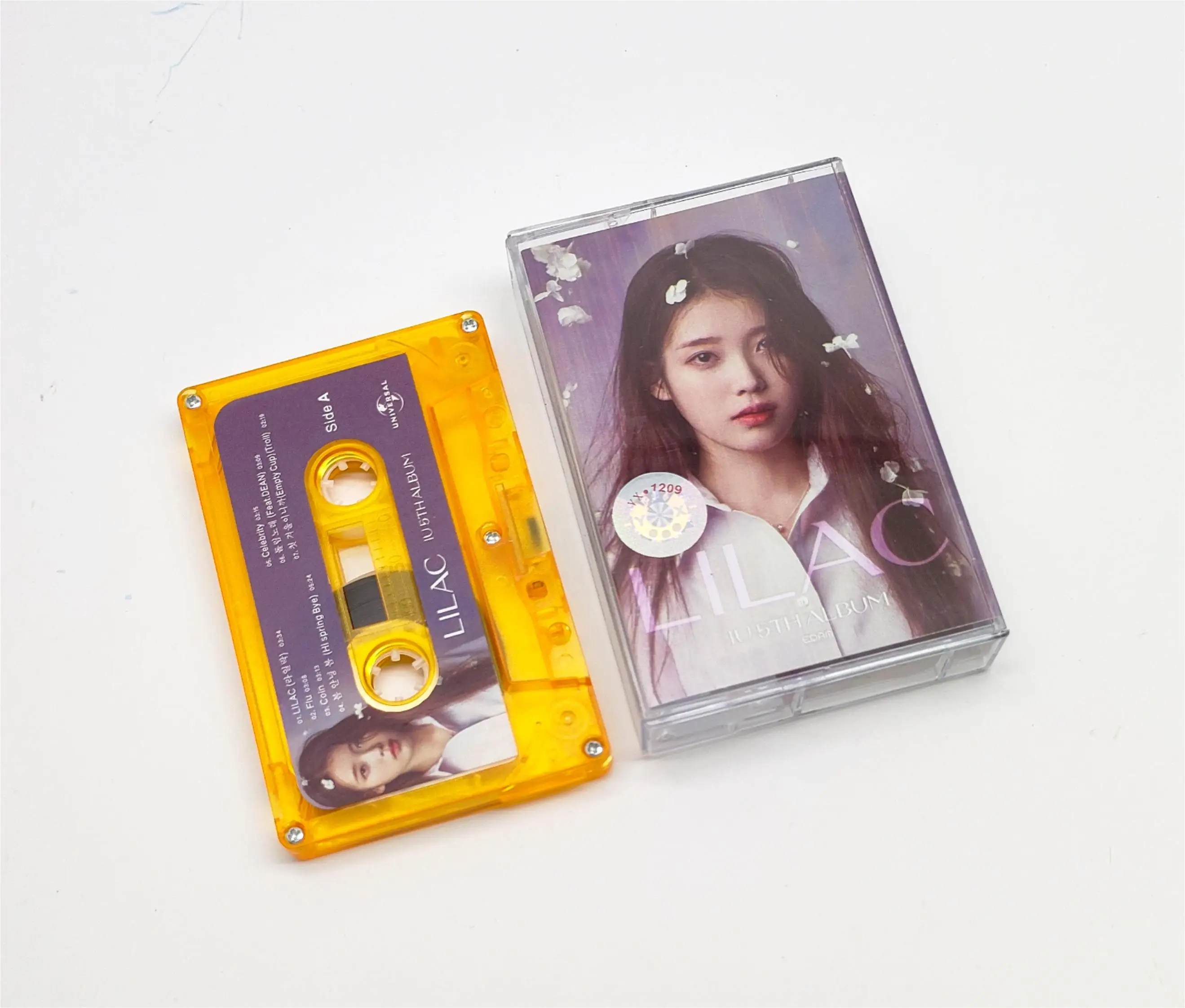 K-POP・アジア IU LP New Lee Ji Eun IU Music Magnetic Tape lilac Album Cassettes