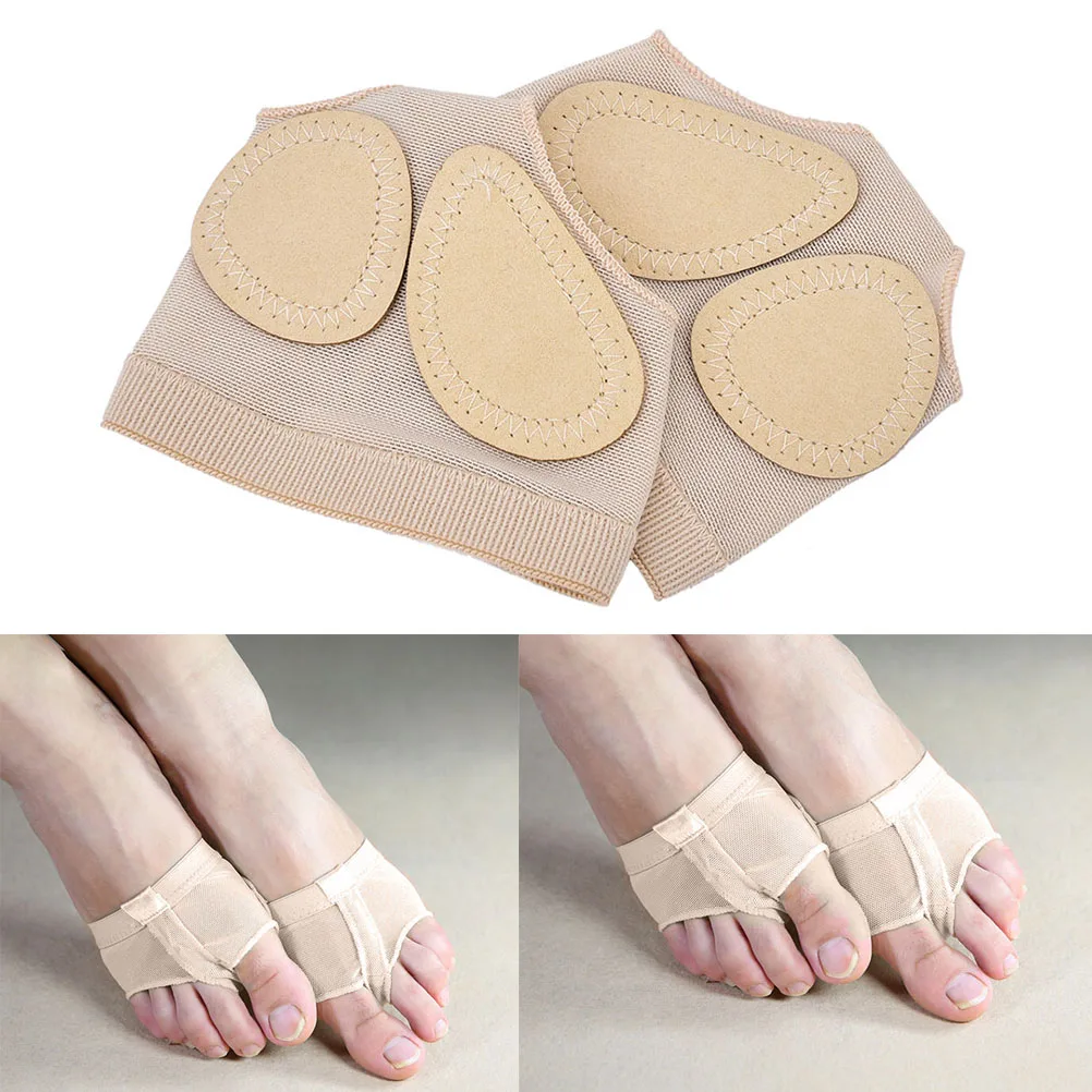 1 Pair Footful Foot Thong Toe Undies Ballet Dance Paws Metatarsal Forefoot Half Lyrical Gymnastics Accessories Sizes 34-39