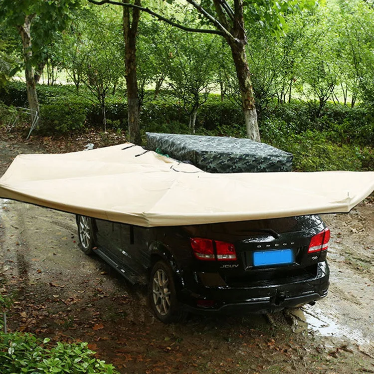 

Folding Pop-up Car Roof Side Awning Outdoor Vehicle Tent Camping Umbrella 270 Degree Awning Car Suv Roof Tent