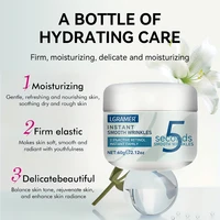 Crème Anti-rides au rétinol en 5 secondes, ligne Anti-vieillissement instantanée, estompe, raffermissant, peau Fine, soin hydratant, Lifting 4