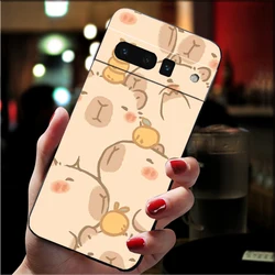 Adorable Animal Themed Phone Case - Cute Dog, Frog, and Pig Design - Google Pixel 7 Pro (Silicone)