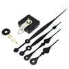 1 Set Silent Quartz Clock Movement 2 Pairs Long Axis and Short Axis Clock Mechanism with Manual Power Wall Clock Mechani 1