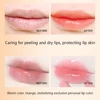 Cherry Warm color changing Lip balm Repair Lips Dry Cracking Skin Wrinkling Make-up for women Lipstick Base Makeup Cosmetics 6