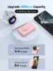 NEWDERY Portable Charger For Galaxy Watch 7 Ultra 6 Classic 5 Pro 4 3,Active 2/1,Gear S4 S3 Watch Magnetic Wireless Power Bank 3
