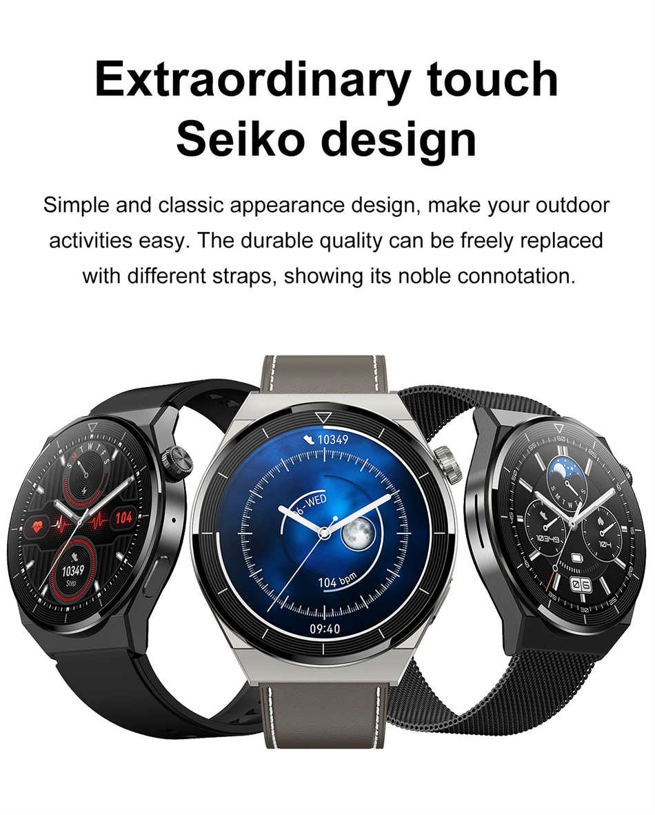 Smartwatch- extraordinary touch seiko design- Smart cell direct 