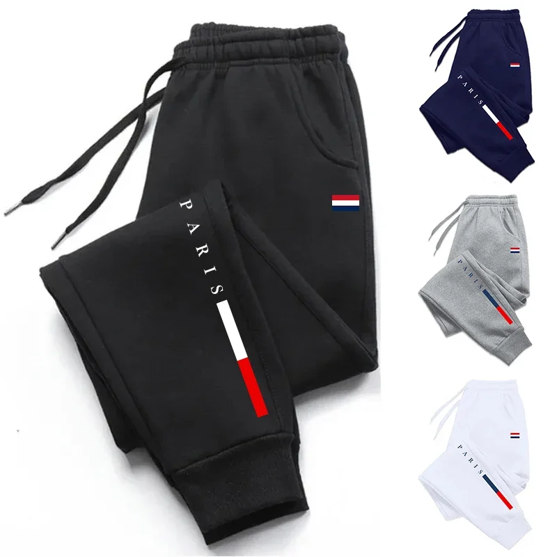 Versatile Mens Sweatpants Printing Casual Pants Outdoor Fitness Sports Jogging Man Trousers 2026 Best Seller Sportswear Harajuku