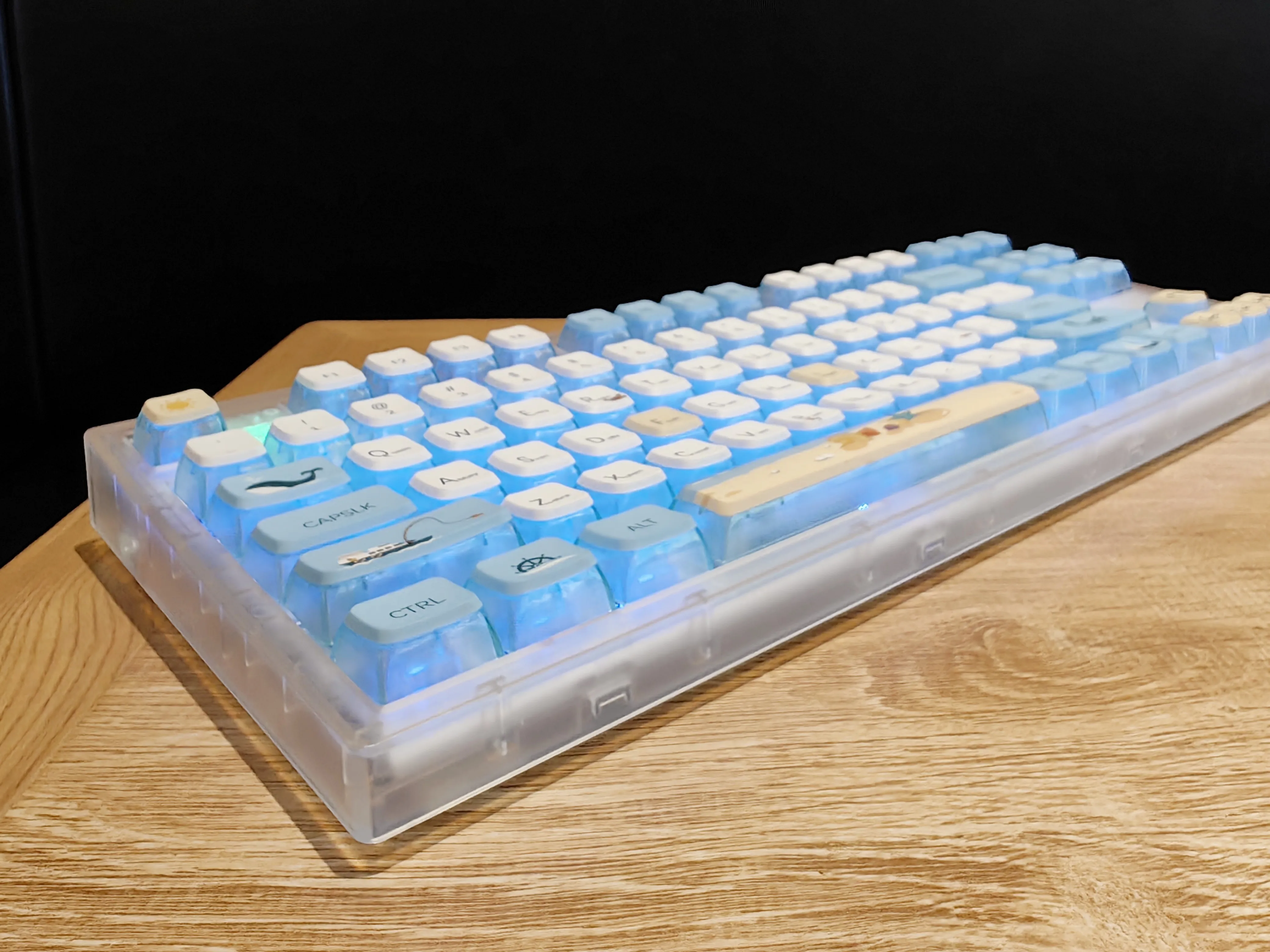 pudim de verão colorido frutas um conjunto chaves keycap conjunto pbt asa keycaps para mx interruptor diy teclado machanical