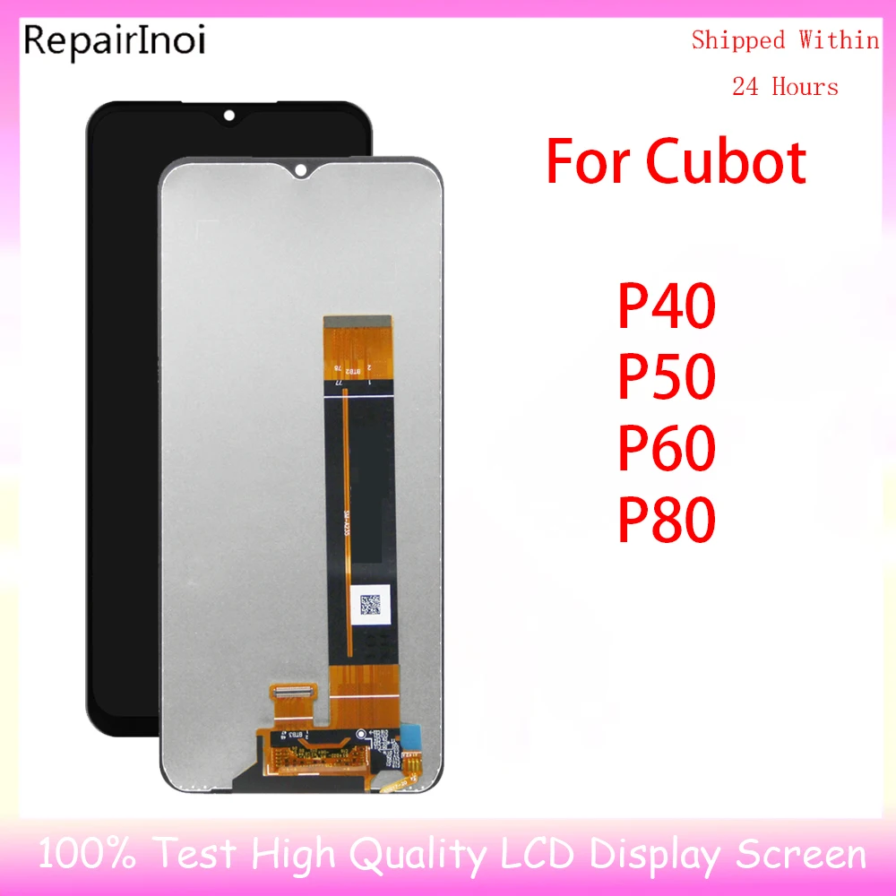 

High Quality LCD Display For Cubot P40 P50 P60 P80 Display LCD Touch Screen Digitizer Assembly Replacement Part