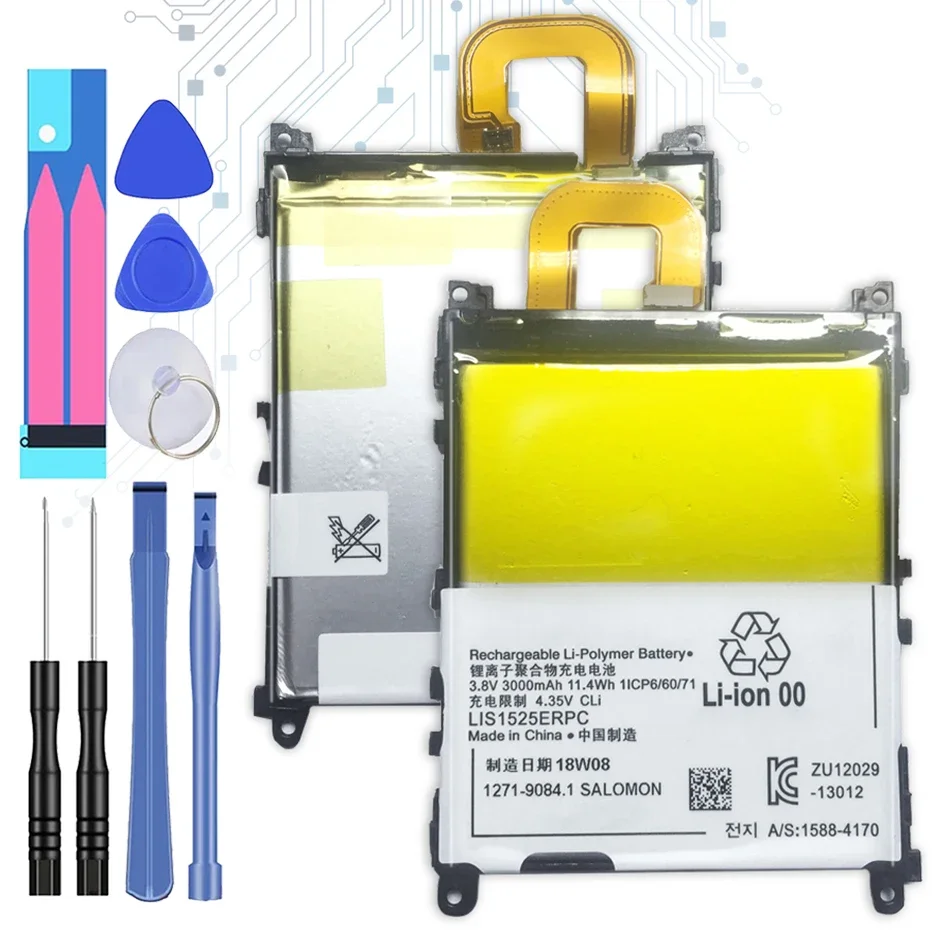 3000 мАч LIS1525ERPC Мобильный телефон батареи для Sony Xperia Z1 L39h Honami SO-01F C6902 C6903 C6943 портативный аккумулятор для мобильного телефона