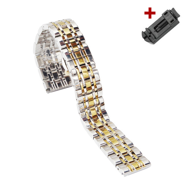 Metal strap for samsung galaxy watch4 46 42mm S3 gear sport for huawei GT pro for Emporio Armani Stainless Steel Bracelet