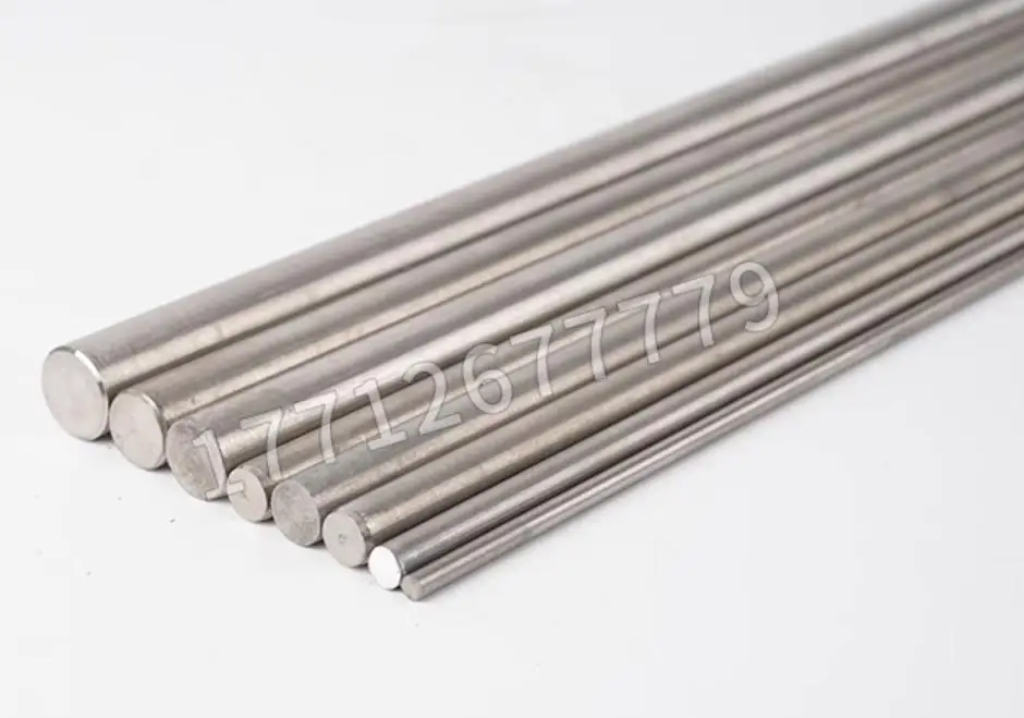 Gr5 - Barre in titanio TC4, 12 mm, lunghezza 500 mm, barra in lega di titanio da 19,685, 5 barre rotonde in titanio ad alta purezza, 6Al-4 V, personalizzabile