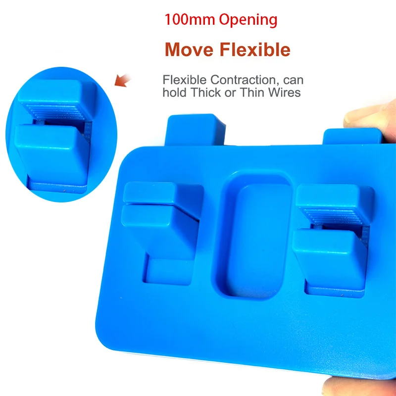 Spring-Loaded Anti-Slip Wire Soldering Fixture Precision Welding Clamp for Phone Repair & Circuit Maintenance Essential Tool soldering tool,circuit board fixture