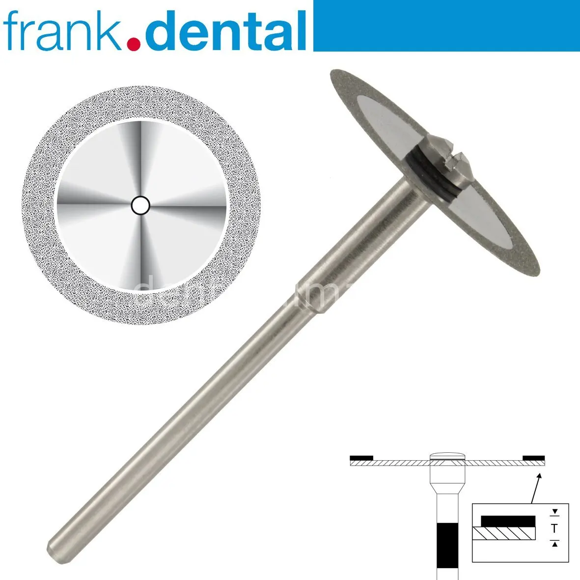 

Frank Dental - Ortho Diamond Disc Interface Separe - Single Side Etching