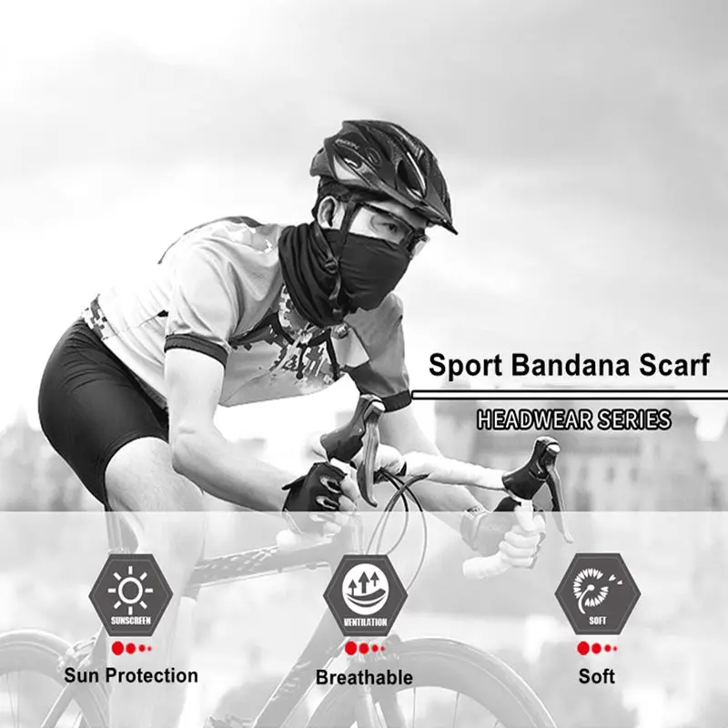 Tactical Tube Scarf Bandana Ski Masks Breathable Mask Face Outdoor Sport Fishing Cycling Neck Protection Motorcycle Neck Cover