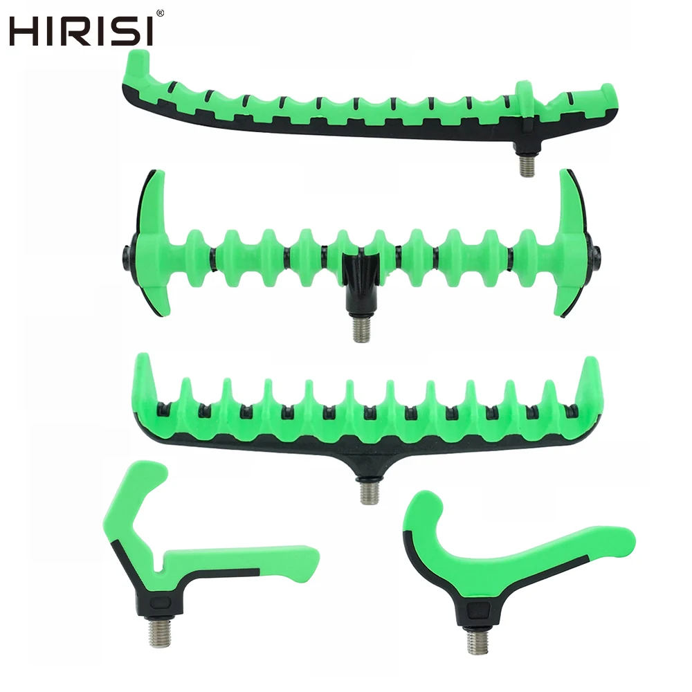 Hirisi 1pcs Feeder Rod Rest Head Plastic Carp Fishing Rod Rest Head for Fishing Buzz Bar Fishing Accessories AC202