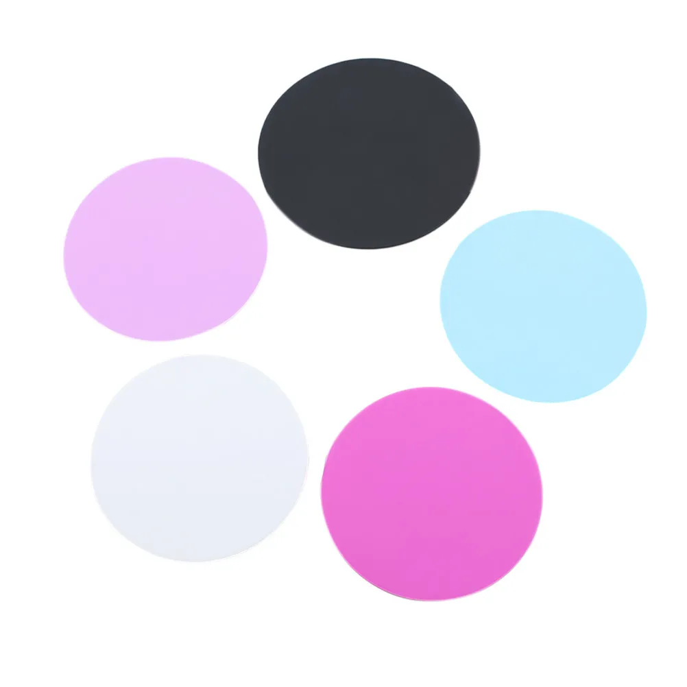 5Pcs 실리콘 네일 아트 믹싱 팔레트 전문 매니큐어 블렌딩 페인팅 DIY 젤 폴리쉬 아크릴 화장품 메이크업 도구