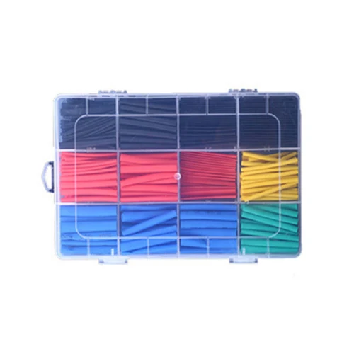 

560Pcs Thermoresistant Tube Heat Shrink Wrapping Kit Wire Wrap Assorted Sleeve Cable Insulation Car Shrinking Tubing