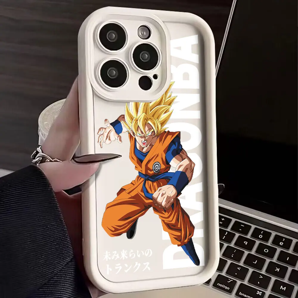 thumbnail image 1 of Funda de teléfono de Anime Gokus Trunks Dragons Ball, carcasa trasera de TPU suave para IPhone 16, 15, 14, 13, 12, 11 Pro Max, Mini, XR, XS, X, 7, 8 Plus, 1 of 5