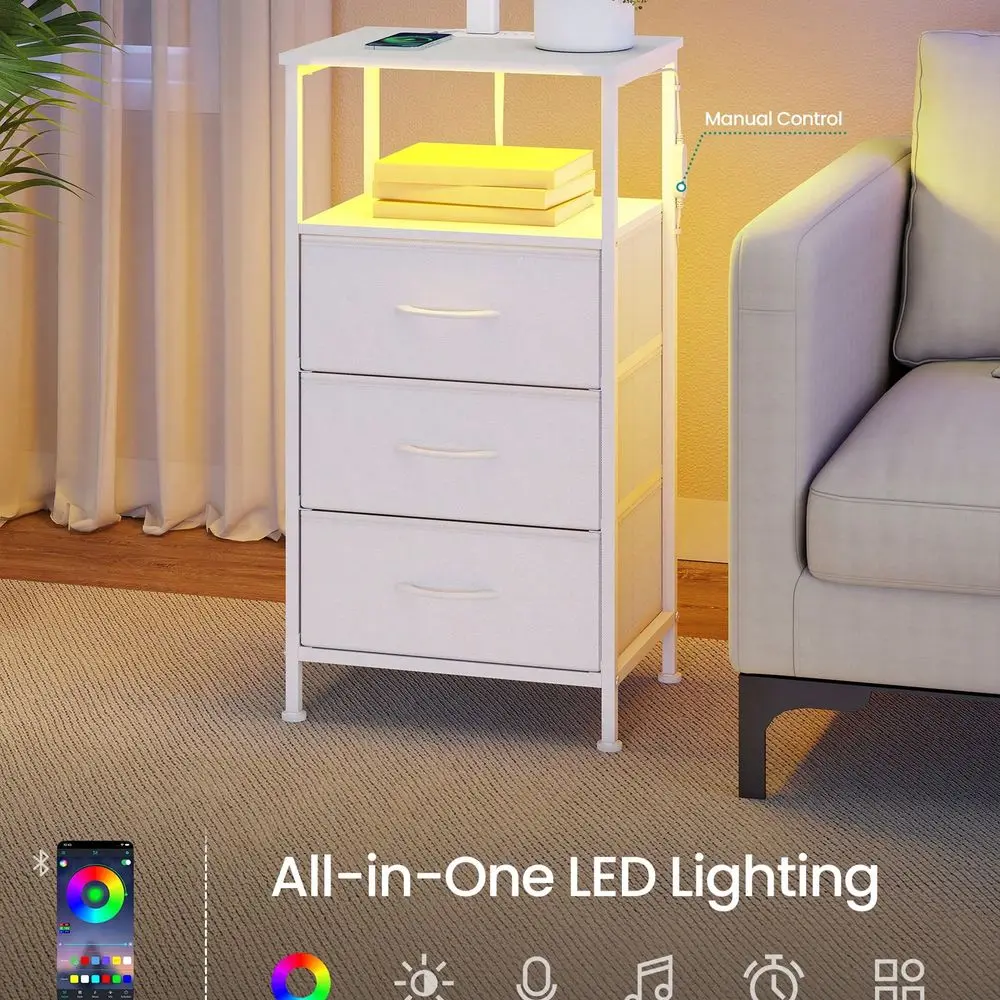 Smart LED Nightstand 5
