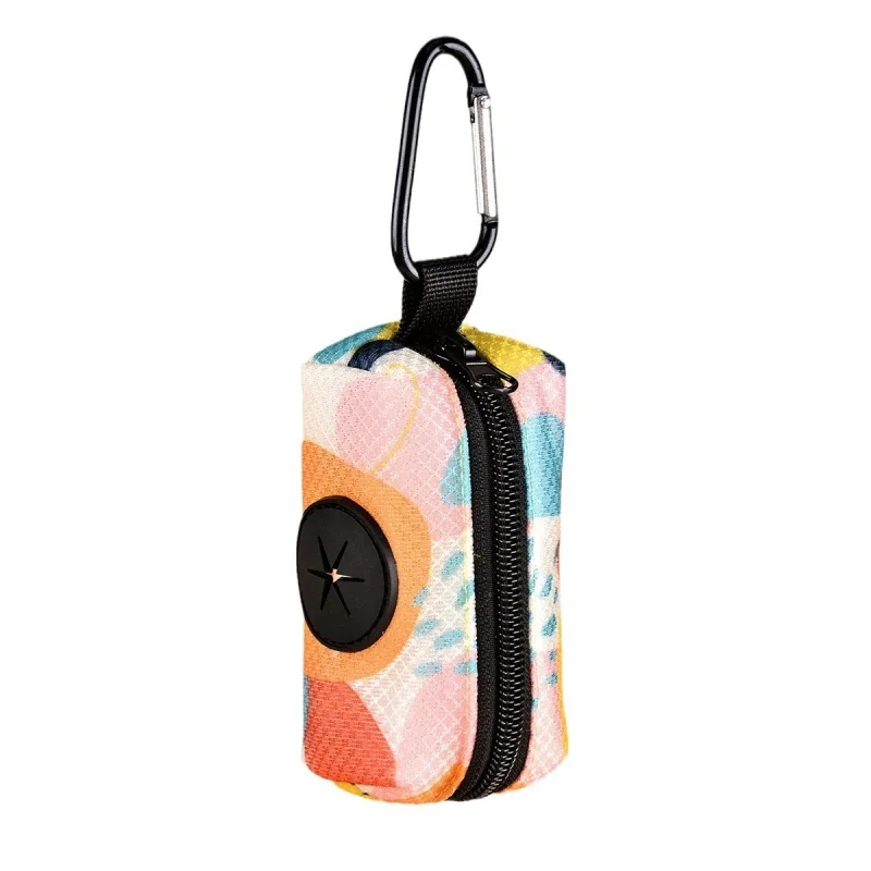 Pet Poop Bag Holder Dispenser Outdoor garbage bag storage bag Handheld garbage for mountain climbing and camping