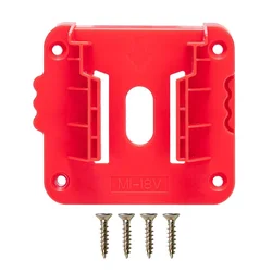 Battery Holder Wall Mount for 18V Lithium Battery Storage (With screw)