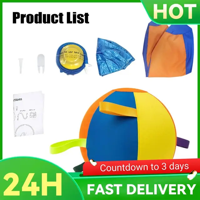 Herding Ball for Dogs with Protective Cover & Pump Interactive Dog Toy To Keep Them Busy for Shepherds Border Collies 1