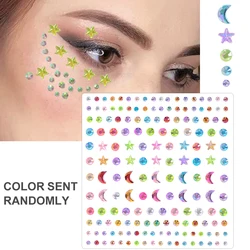Sparkling Rhinestone Face Tattoo Stickers (NK-LT-37)