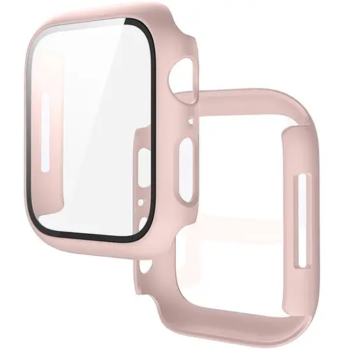 Tempered Glass+Cover For Apple Watch 11 10 9 8 7 46mm 42mm PC Bumper Screen Protector Case iWatch Series 7 6 5 4 SE3 44 40 45mm - Image 31