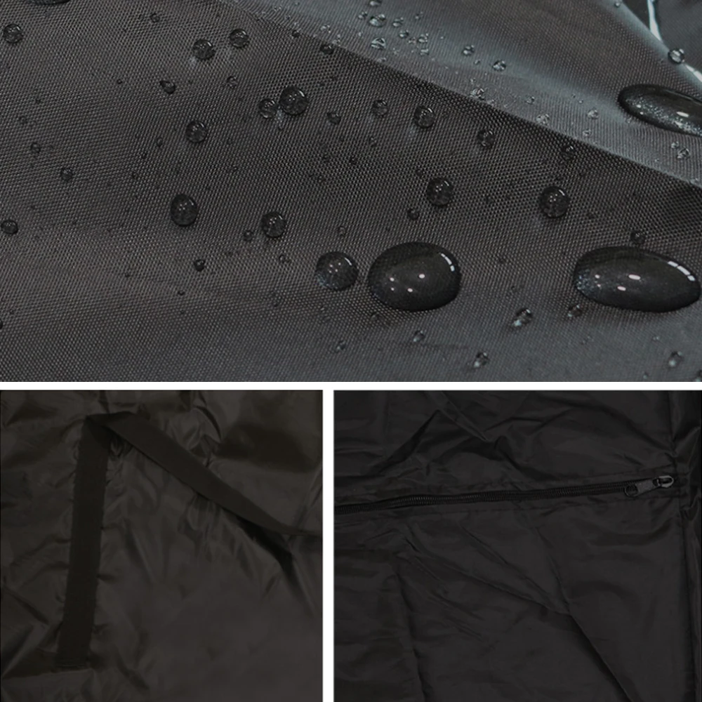 Boat Motor Covers Outboard Motor Cover 210D Heavy Duty Oxford Fabric Waterproof Outboard Engine Covers for 15-250 HP