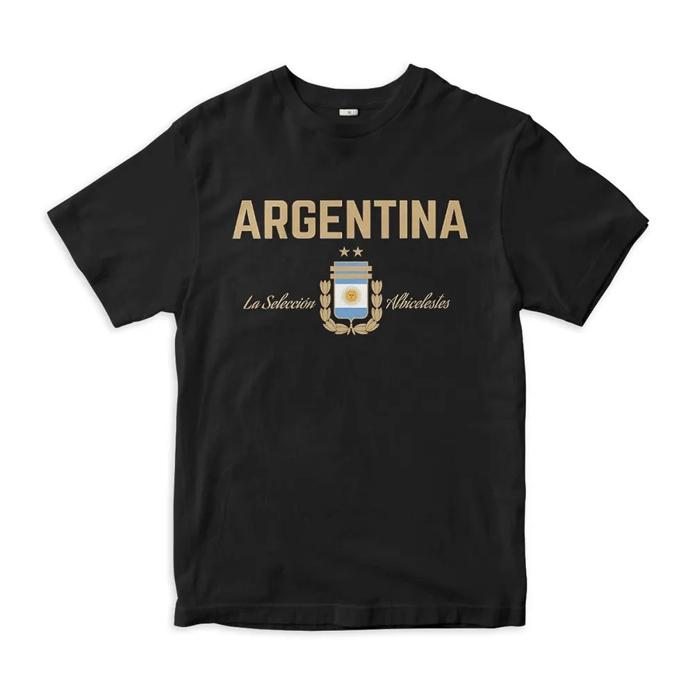 Argentina La Seleccion Albicelestes T-Shirt Football National