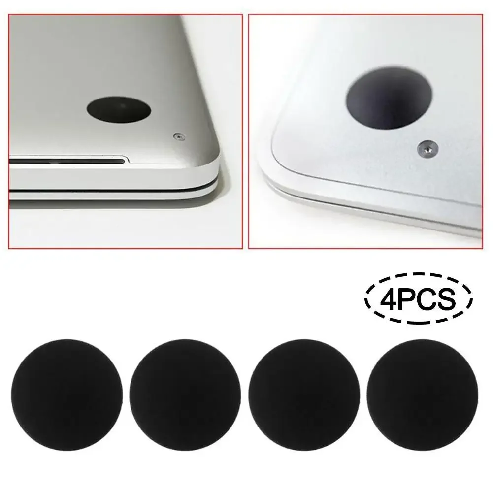 4개/세트 OEM 하단 케이스 고무 발 노트북 받침대 Macbook 교체용 검정색 발 매트 Pro Retina A1398 A1425 A1502 용