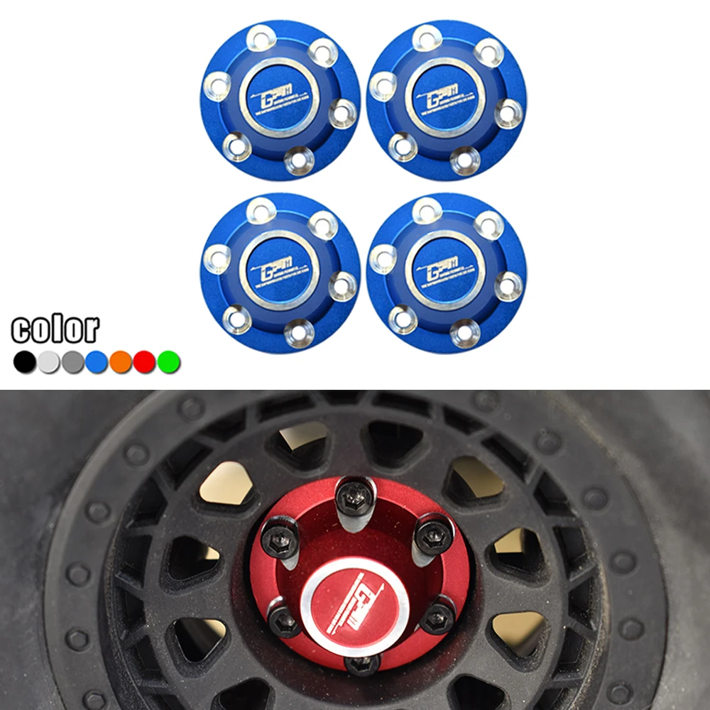 

GPM AXIAL 1/6 SCX6 JEEP JLU WRANG LER 4WD AXI05000T1 аксессуары металлический алюминиевый сплав Противоударная гайка для шин AXI45001