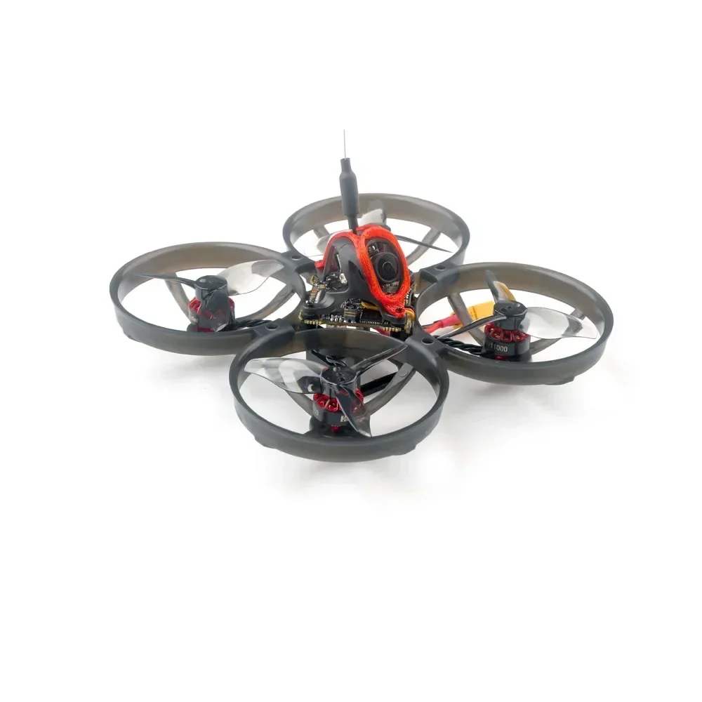 Gros plan sur le récepteur ELRS 2.4G du Happymodel Mobula8 85mm, détail de la connectivité.