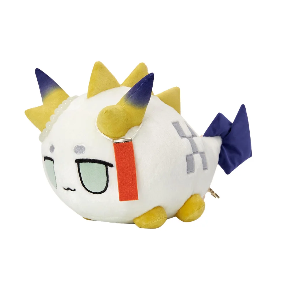 Sunsyea Arknights 공식 상품 오리지널 정통 드래곤 버블 컬렉션 봉제 인형 펜던트 Chongyue Dusk Ling Nian Shu Yu