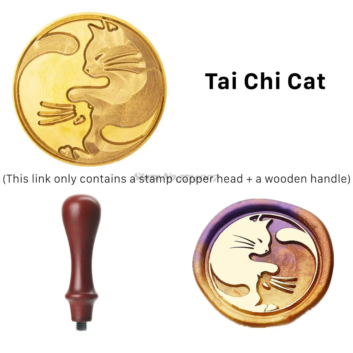 2022 Plant Rose Flower Wax Seal Stamp Retro Life Tree Cat Butterfly Antique Scrapbooking HEAD Wedding Decorative Invitation 