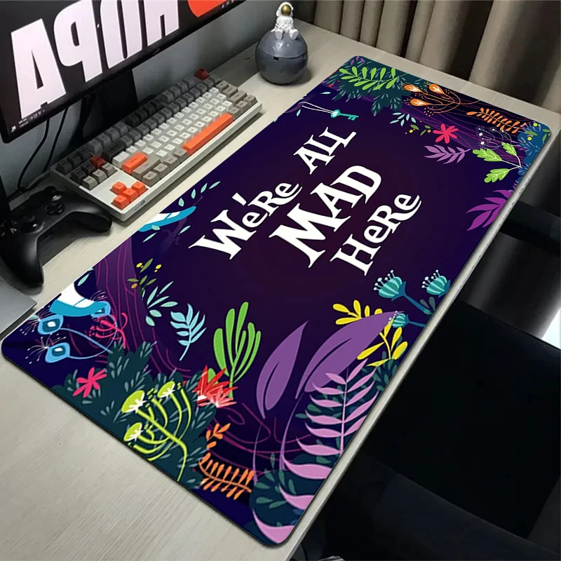 

We' Re All Mad Xxl Mousepad Gamer 900x400 Desk Pad Mat Deskpad Mouse Mats Computer Tables Keyboard Gaming Deskmat Playmat Moused