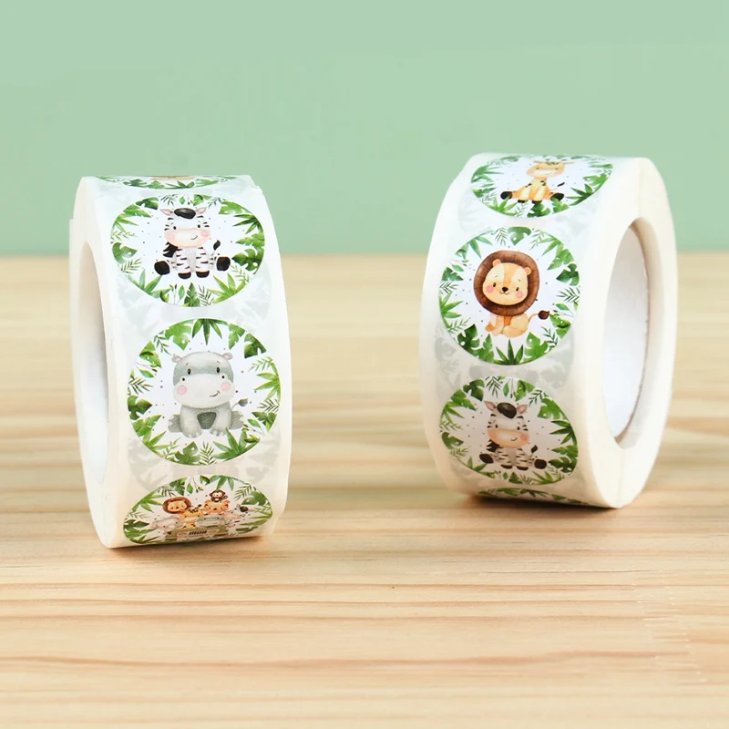 Description Picture 4 of itemJungle Animals Butterfly Stickers Toys Birthday Party Favors Boys Girls Kids Souvenir Guest Gifts Wedding Party Supplies Sticker