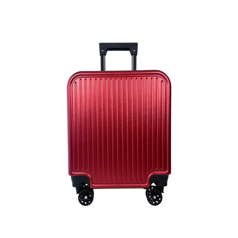 Mini Rolling Luggage Box Women Men Wheel Trolley Box Travel Clothes Carry Case