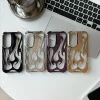 New 3D Flame pattern Case For Samsung Galaxy S25 S24 S23 Ultra Plus A16 A06 A15 A14 Fashion Hollow Slim Shockproof soft Cover 6